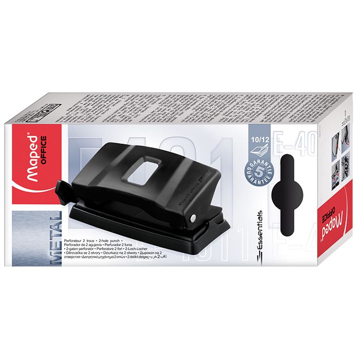 Діркопробивач Maped Essentials Metal 25 аркушів (MP.402411) зображення 2