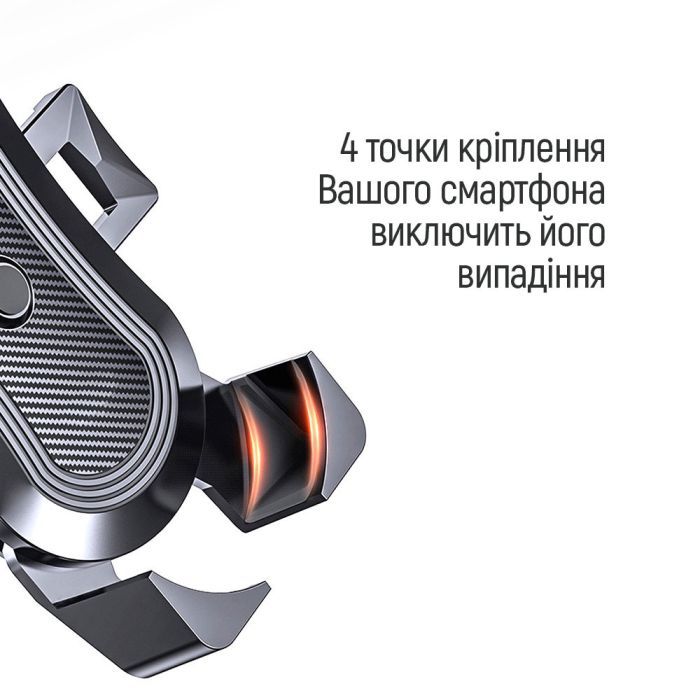 Универсальный автодержатель ColorWay for bicycle Black (CW-BH10-BK) изображение 5