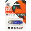 USB флеш накопичувач Mibrand 64GB Aligator Blue USB 2.0 (MI2.0/AL64U7U) зображення 2
