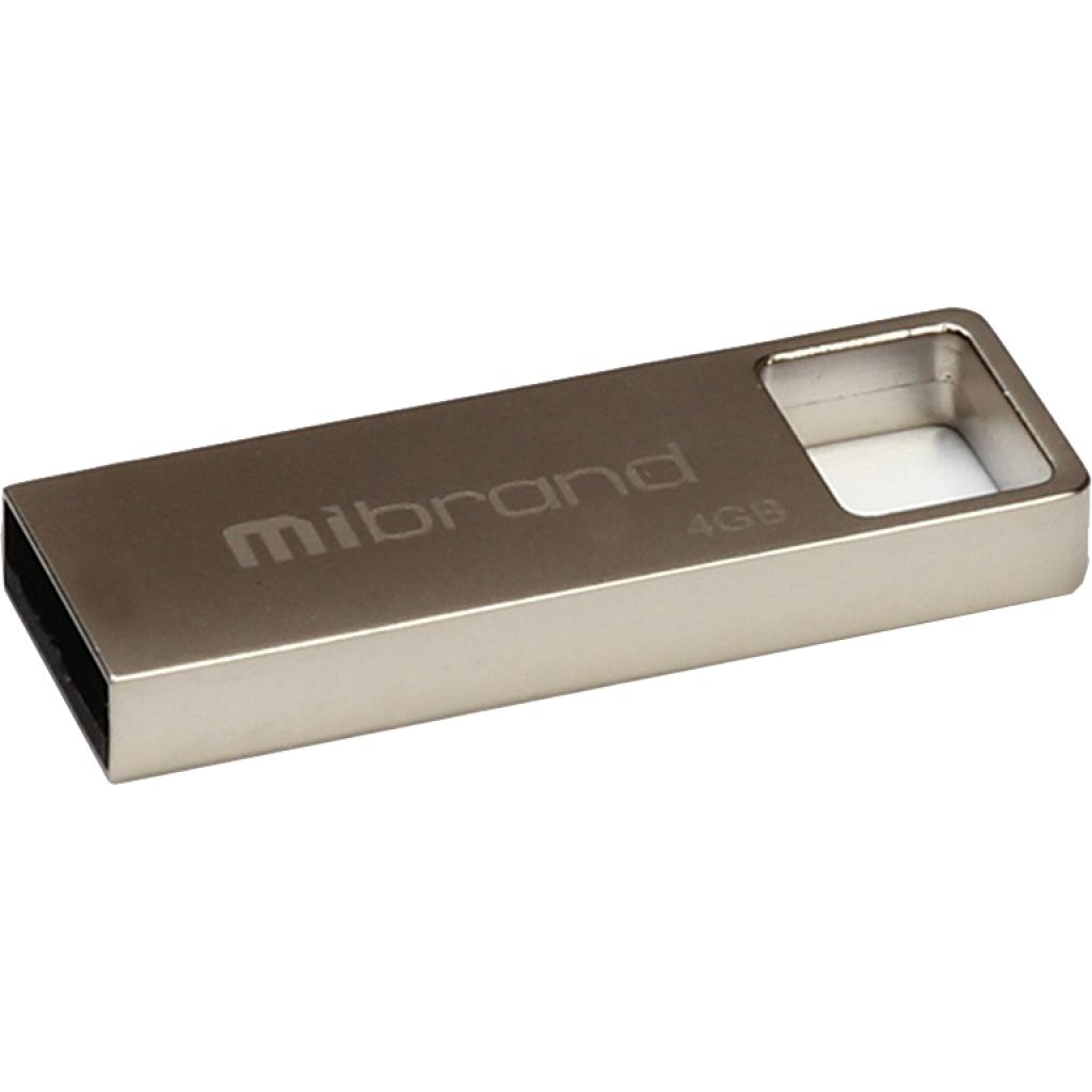 USB флеш накопичувач Mibrand 64GB Shark Silver USB 2.0 (MI2.0/SH64U4S)