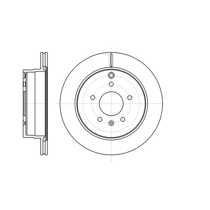 Тормозной диск REMSA 61182.10