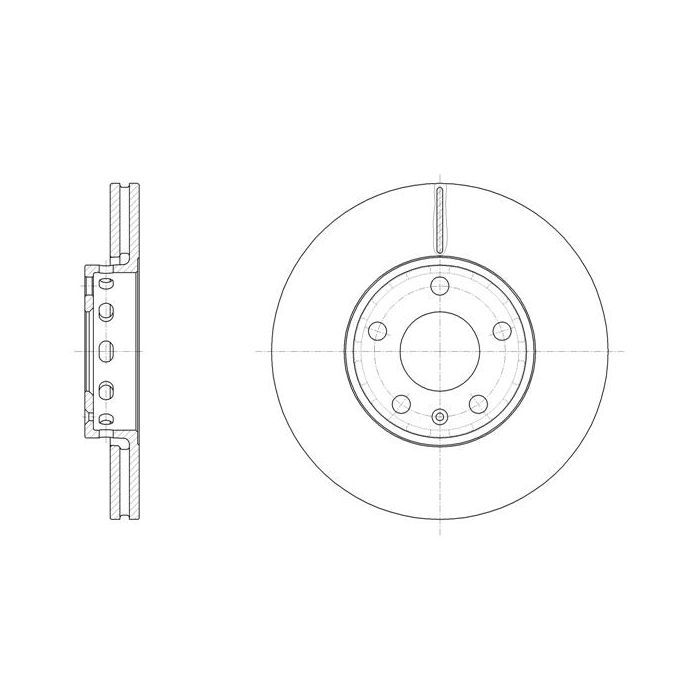 Тормозной диск REMSA 6328.10