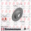 Гальмівний диск ZIMMERMANN 600.3234.52