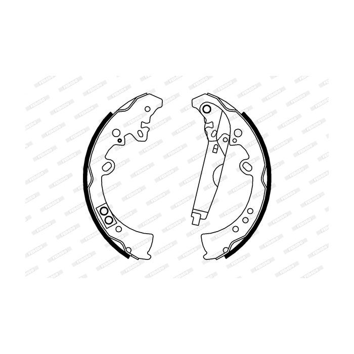 Тормозные колодки FERODO FSB4010