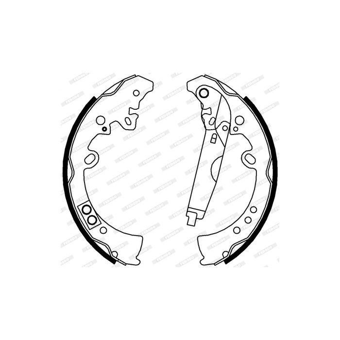 Тормозные колодки FERODO FSB4010 изображение 2