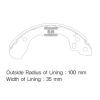 Гальмівні колодки HI-Q SA053