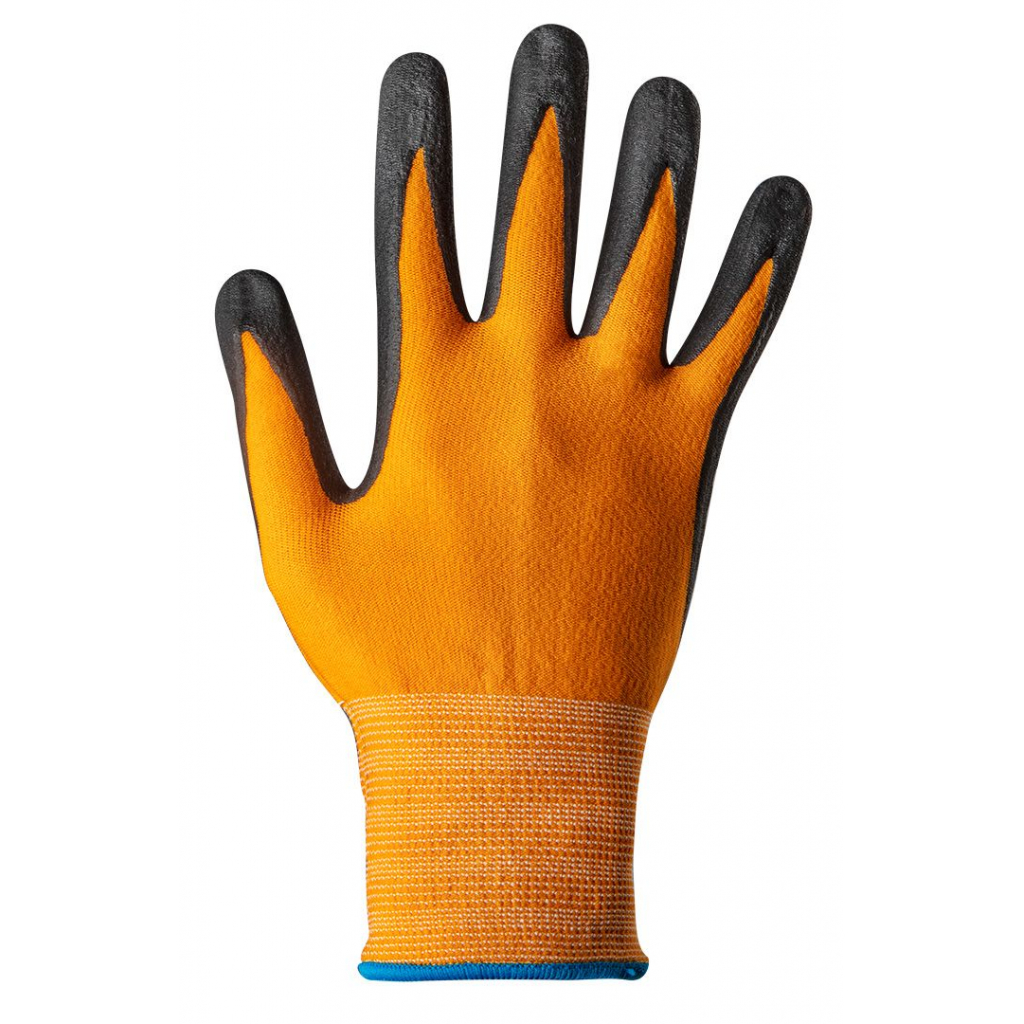 Защитные перчатки Neo Tools рабочие, нейлон с нитриловым точками, p. 10 (97-621-10) изображение 2