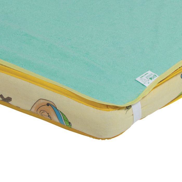 Пелюшки для малюків Еко Пупс наматрацник 2 в 1 Classic 60 х 80 см Білий (КНАМ6080б) зображення 2