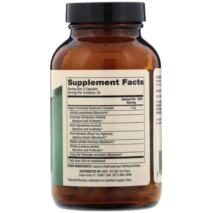 Трави Dr. Mercola Комплекс ферментованих Грибов, Fermented Mushroom Complex, 9 (MCL-01458) зображення 2
