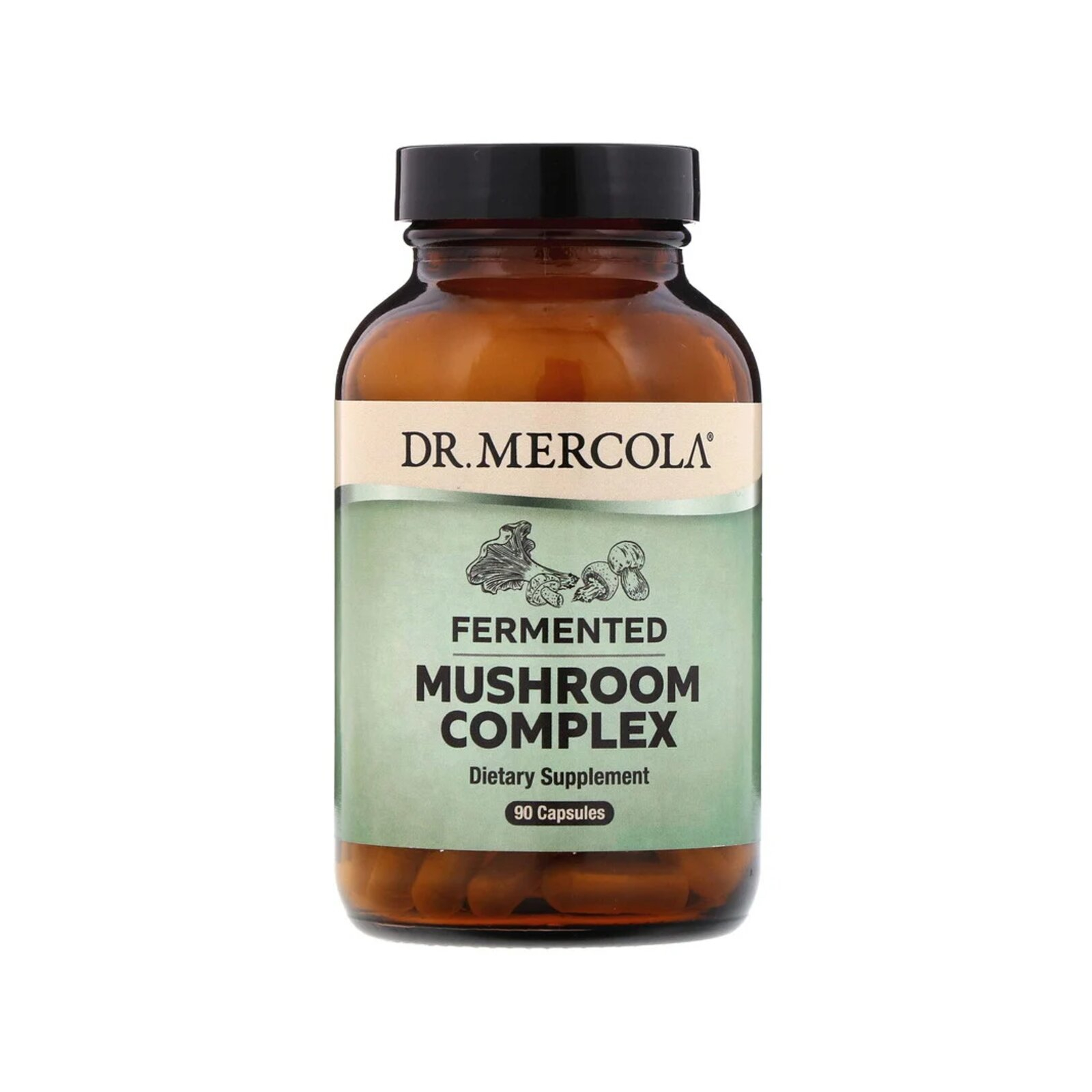 Травы Dr. Mercola Комплекс ферментированных Грибов, Fermented Mushroom Complex (MCL-01458)
