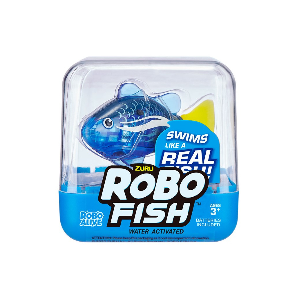 Интерактивная игрушка Pets & Robo Alive Роборыбка синяя (7125SQ1-2) изображение 2