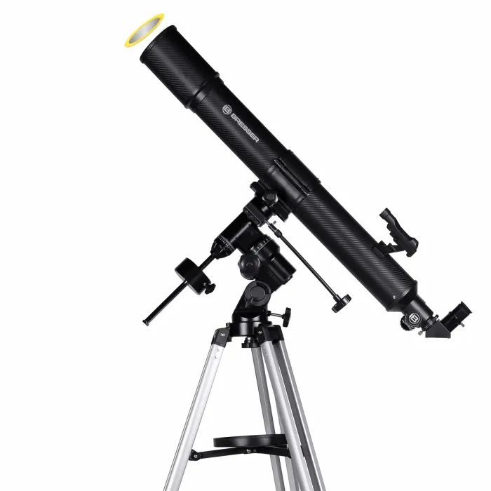 Телескоп Bresser Quasar 80/900 EQ Refractor Solar Carbon + фільтр + адаптер (923033) зображення 2