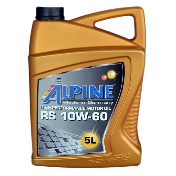 Моторное масло Alpine 10W-60 RS 5л (0205-5)