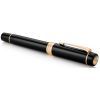 Ручка пір'яна Parker DUOFOLD Classic Black GT  FP18-C F (92 001) зображення 4