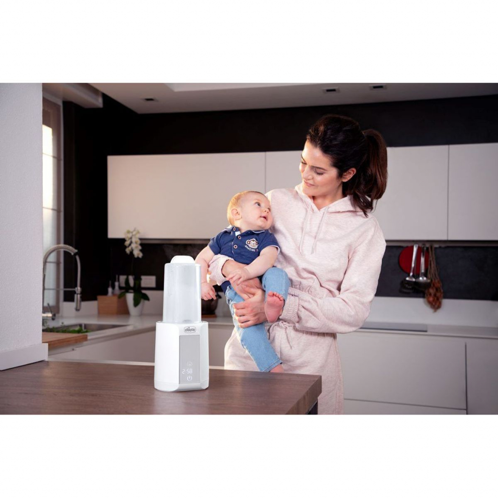 Подогреватель Chicco бутылочек для детского питания с стерилизатором (07390.10) изображение 5