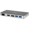 Порт-реплікатор C2G Docking Station USB-C на HDMI, DP, VGA, USB, Power Delivery (CG88845)