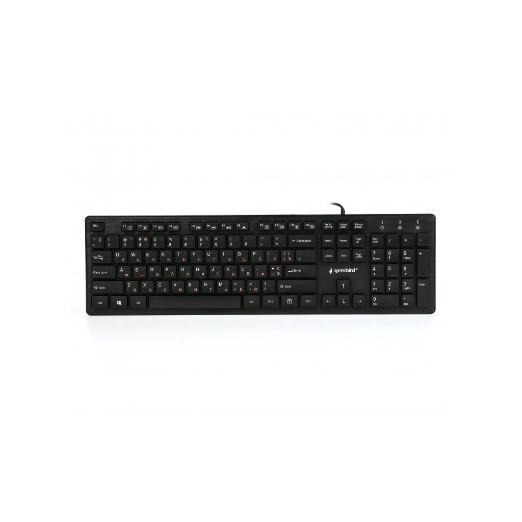 Клавіатура Gembird KB-MCH-03-UA USB Black (KB-MCH-03-UA)