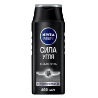 Шампунь Nivea Men Сила Угля 400 мл (4005900147714)