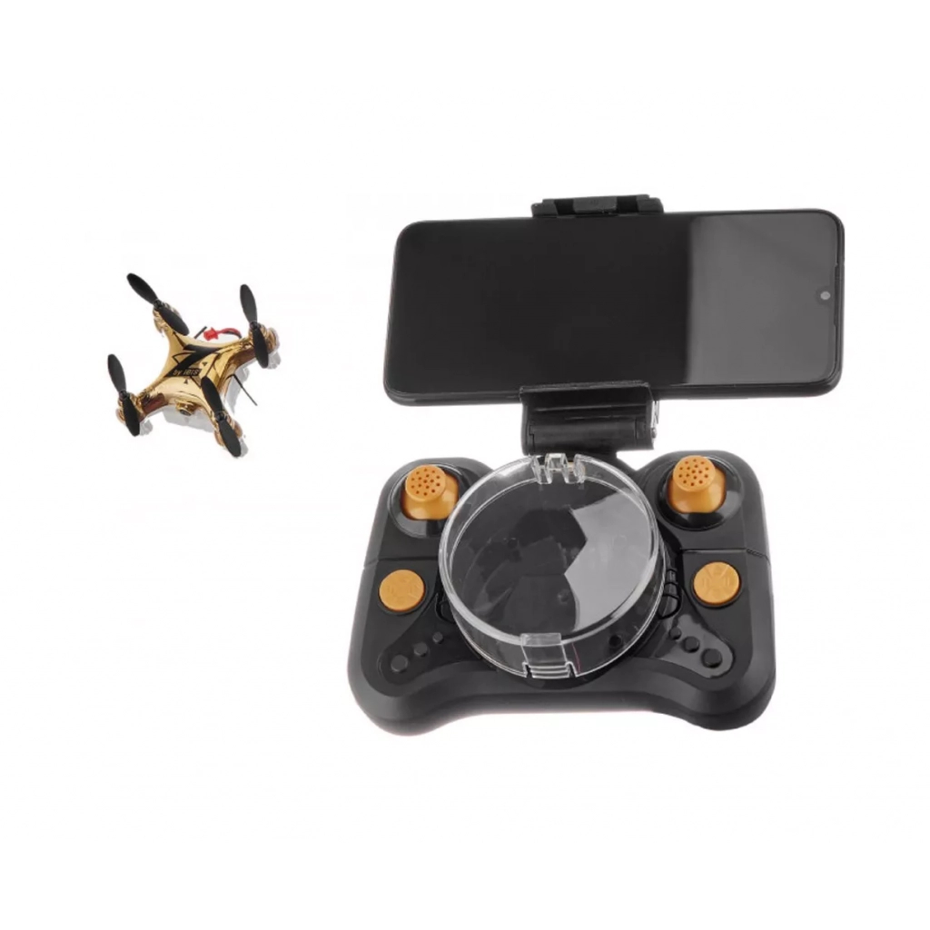 Радиоуправляемая игрушка ZIPP Toys Квадрокоптер с камерой Малыш Zippi с доп. аккумулятором, зол (CF922 gold) изображение 4