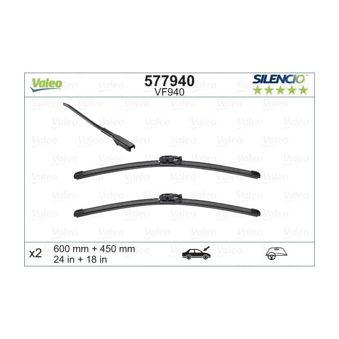 Щітка склоочисника Valeo 577940