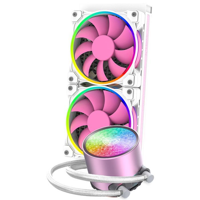 Система жидкостного охлаждения ID-Cooling Pinkflow 240 Diamond изображение 2