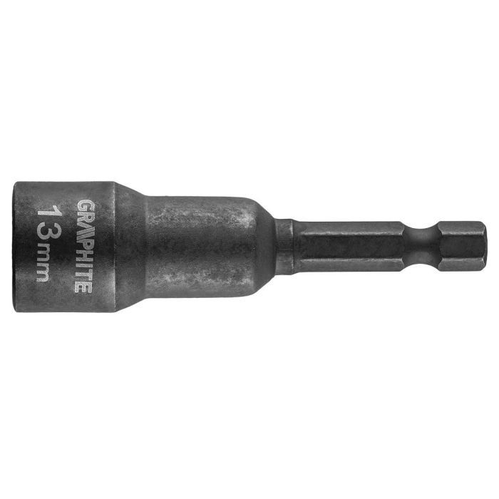 Головка торцевая Graphite ударная с магнитом, 13 мм, сталь S2 (56H553)