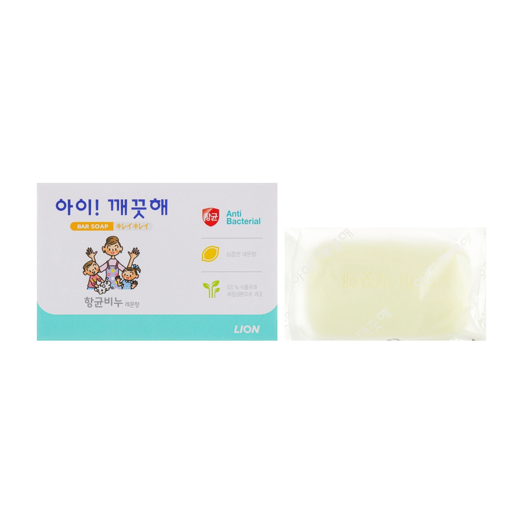 Твердое мыло Lion Ai Kekute Soap антибактериальное 100 г (8806325607243)