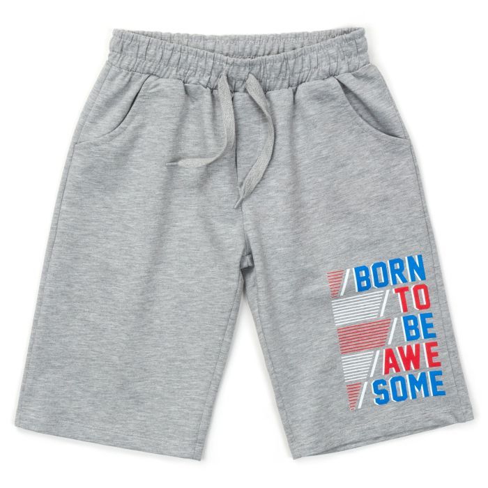 Шорты детские Breeze спортивные (14333-128G-gray)