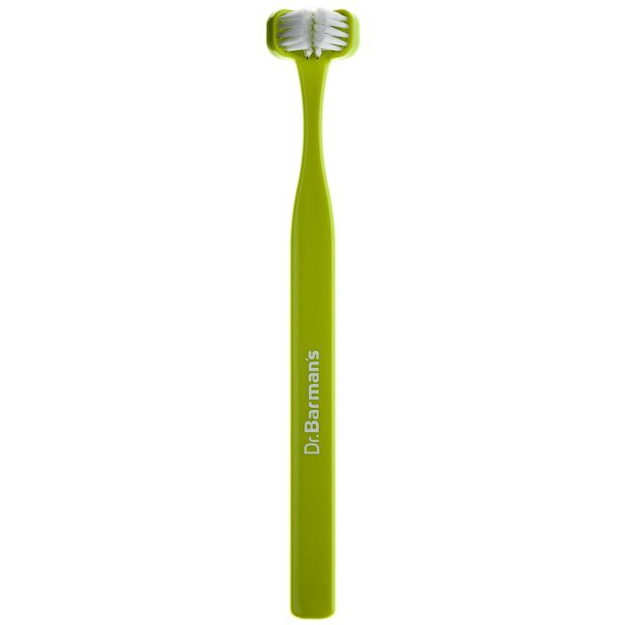 Зубна щітка Dr. Barman's Superbrush Compact Тристороння М'яка Бірюзова (7032572876328-turquoise)