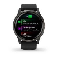 Смарт-годинник Garmin Venu 2, Black + Slate, GPS (010-02430-11) зображення 4
