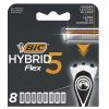 Сменные кассеты Bic Flex 5 Hybrid 8 шт. (3086123675773)