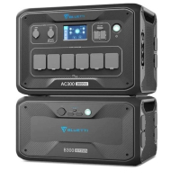 Зарядная станция BLUETTI PowerOak AC300 3000W з модулем B300 (AC300+B300)
