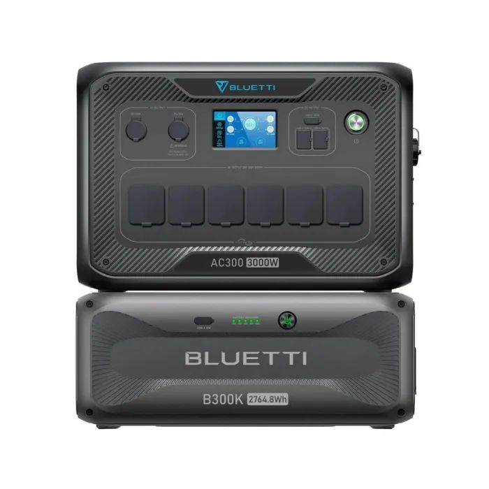 Зарядная станция BLUETTI PowerOak AC300 3000W + B300K 2764.8Wh (AC300+B300K)