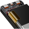 Батарея універсальна Baseus Bipow 20000mAh, PD/20W, QC3.0/USB-C, 2*USB-A/3A(max.), black (PPDML-M01) зображення 6