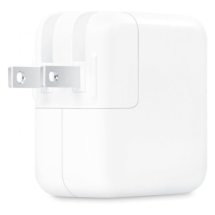 Зарядное устройство Apple 35W Dual USB-C Port Power Adapter, Model А2676 (MNWP3ZM/A) изображение 2