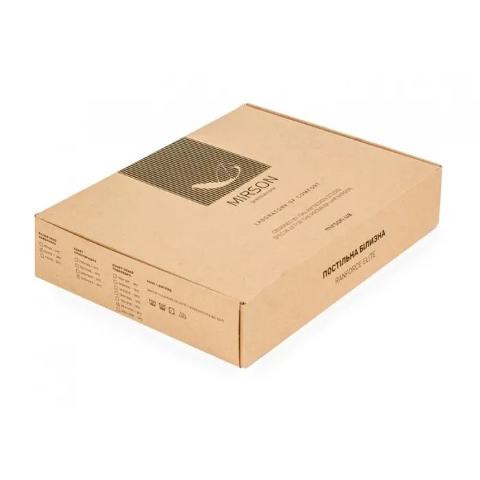 Постельное белье MirSon Бязь Ranforce Elite 17-0022 Onofre 2х160х220 (2200004734637) изображение 6