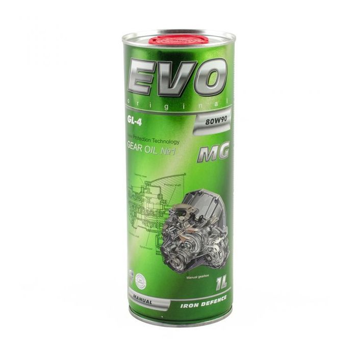 Трансмиссионное масло EVO MG 80W-90 GL-4 Manual 1L (Manual 80W-90 1L)