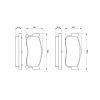 Тормозные колодки Bosch 0 986 461 144 изображение 3