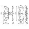 Гальмівні колодки Bosch 0 986 494 142 зображення 5