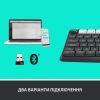 Клавиатура Logitech K375s Multi-Device Wireless UA Graphite (920-008181) изображение 3