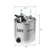 Фильтр топливный UFI 24.026.01