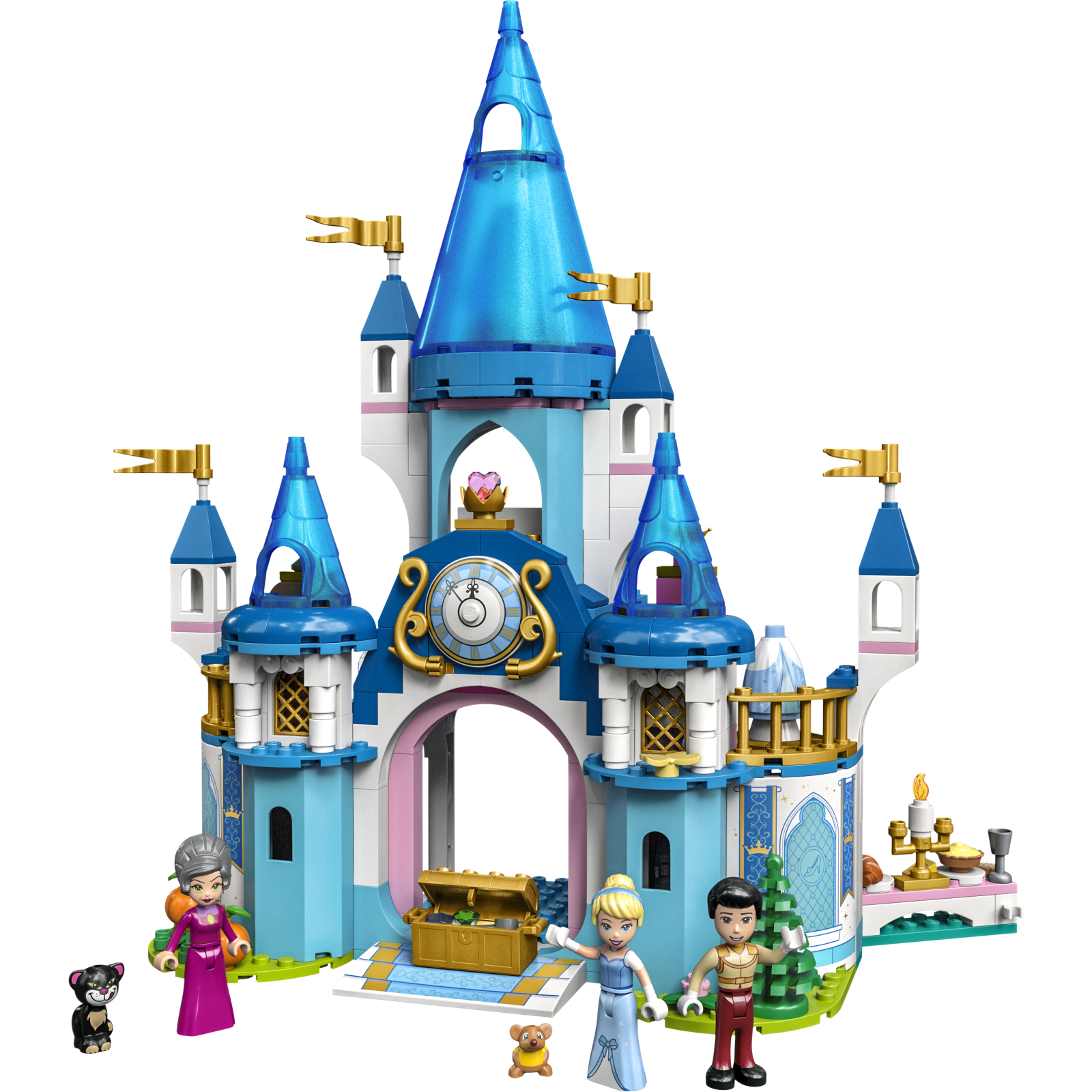 Конструктор LEGO Disney Princess Замок Золушки и Прекрасного принца (43206) изображение 9