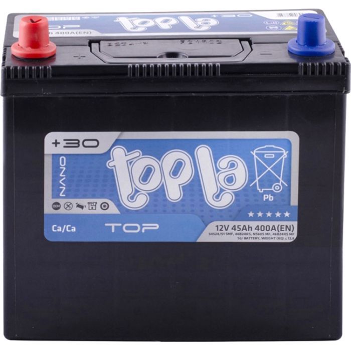 Аккумулятор автомобильный Topla 45 Ah/12V Top/Energy (118 945)