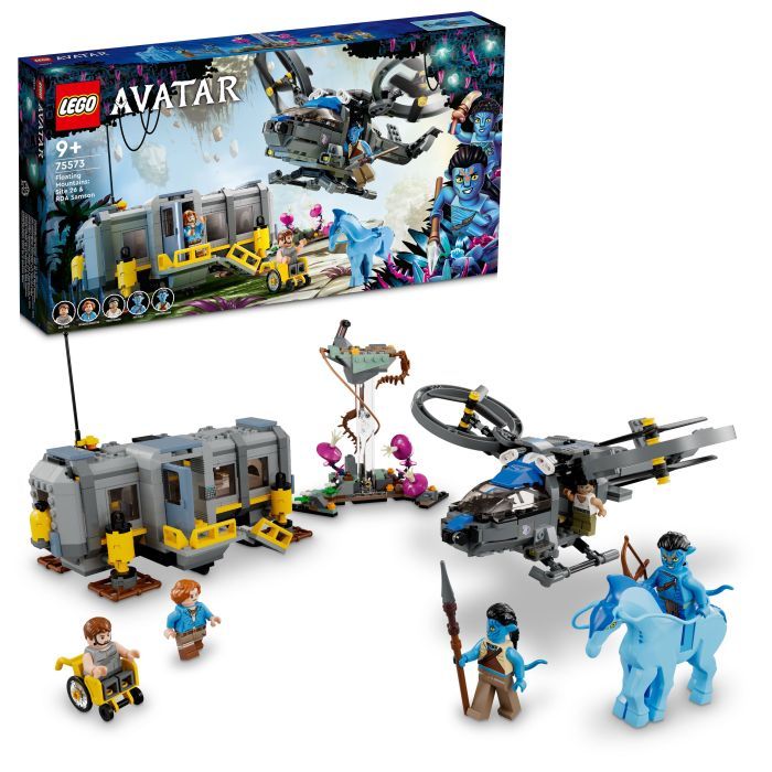 Конструктор LEGO Avatar Горы Аллилуйя: 26-й участок и грузовой конвертоплан «Самсон» 887 деталей (75573) изображение 2