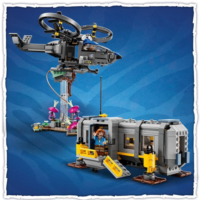 Конструктор LEGO Avatar Горы Аллилуйя: 26-й участок и грузовой конвертоплан «Самсон» 887 деталей (75573) изображение 3