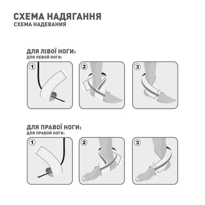 Бандаж MedTextile Бандаж на гомілковостопний суглоб еластичний, розмір M (4820137293535) зображення 4