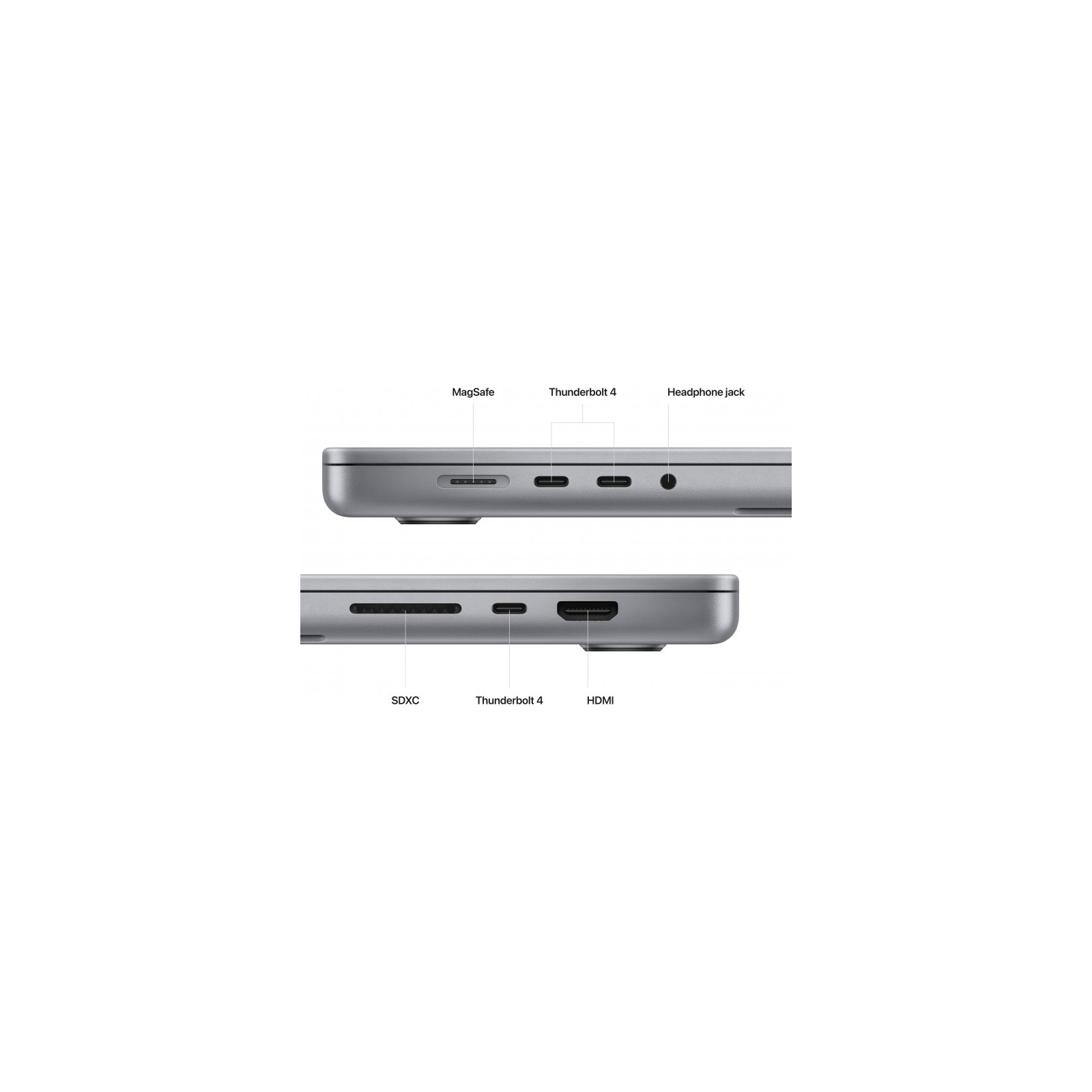 Ноутбук Apple MacBook Pro A2780 M2 Pro Space Grey (MNW83UA/A) зображення 5