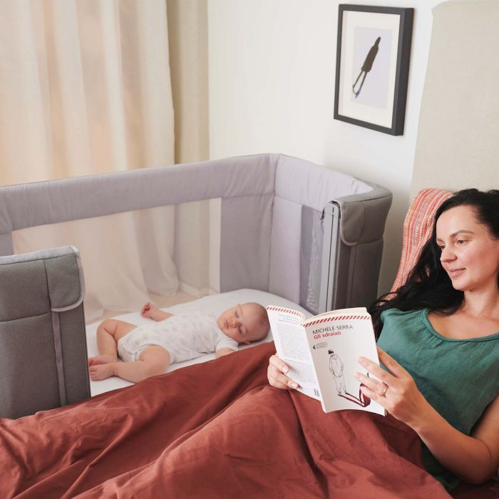 Кроватка Chicco Next2Me Forever 3 в 1 бежевый (79650.10) изображение 10