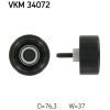 Ролик натяжителя ремня SKF VKM 34072