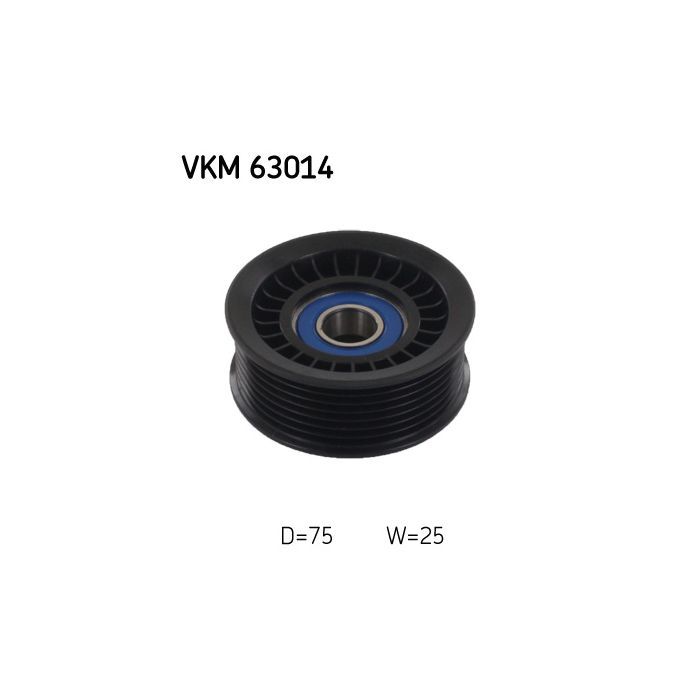 Ролик натягувача ременя SKF VKM 63014